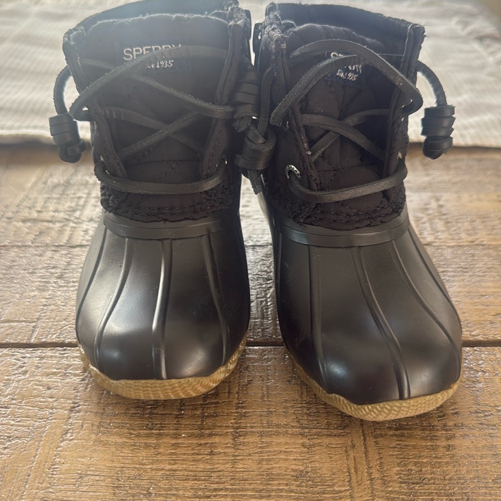 NEW Sperry boots toddler 7